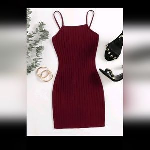 Rib Knit Bodycon Dress